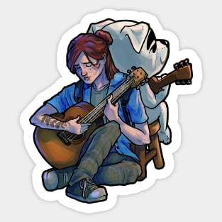 The Deepest Dive - Guitarist Polar Opposites Sticker